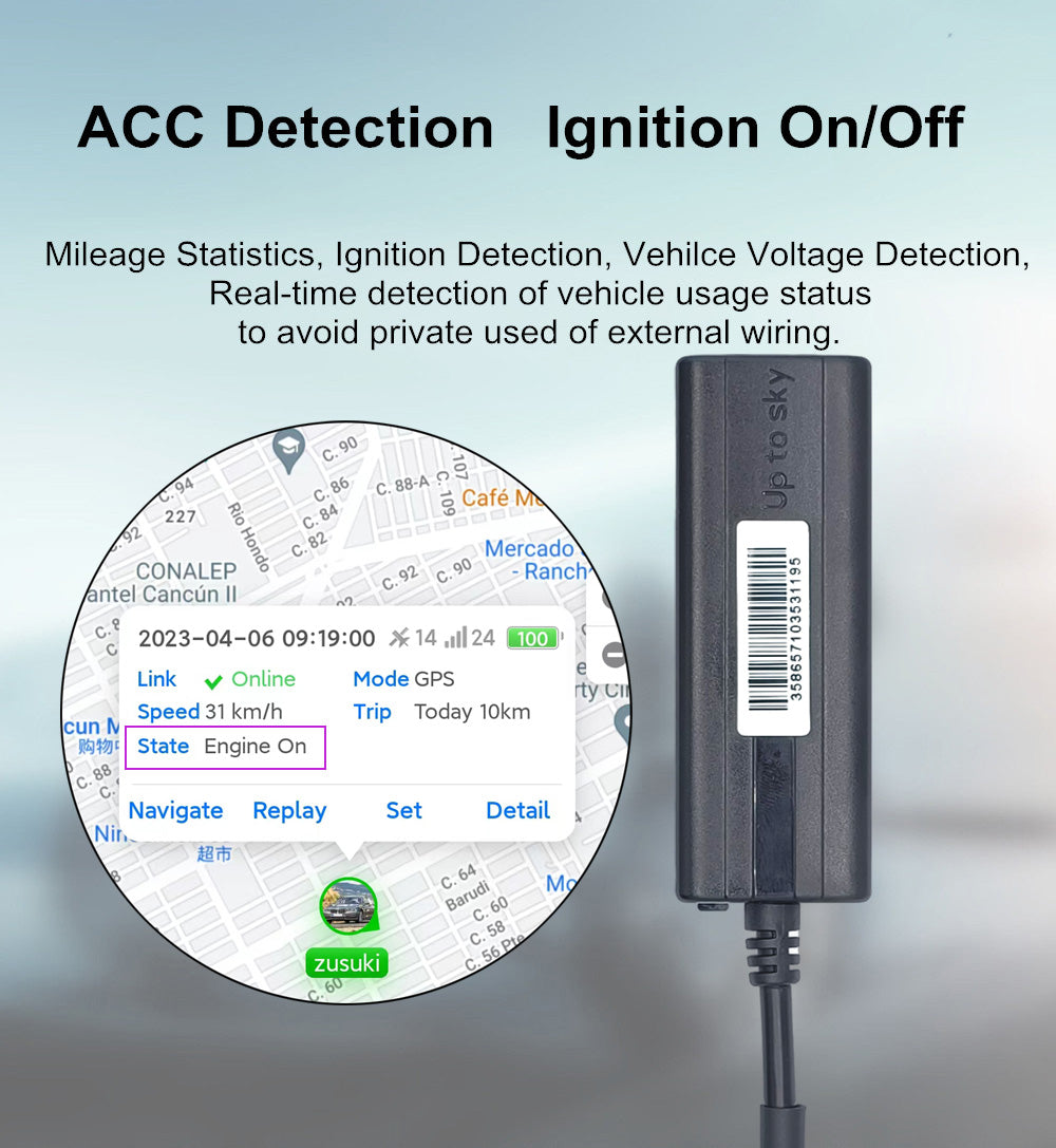 TK003 2G Mini GPS Tracker Waterproof Anti-Theft Vehicle GPS Locator for Car Motorcycle Fleet Management