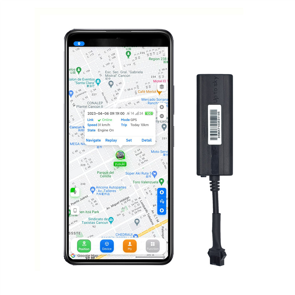 TK003 2G Mini GPS Tracker Waterproof Anti-Theft Vehicle GPS Locator for Car Motorcycle Fleet Management